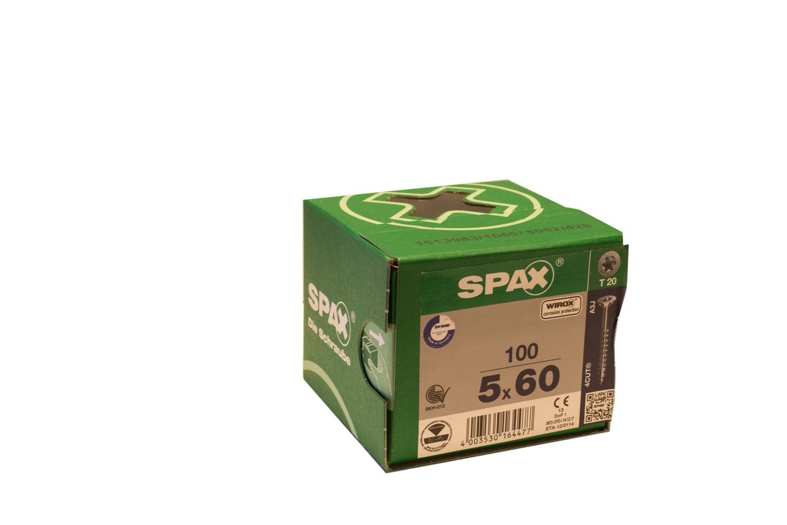 205317 Spax schroef verzinkt 5x60 mm Torx